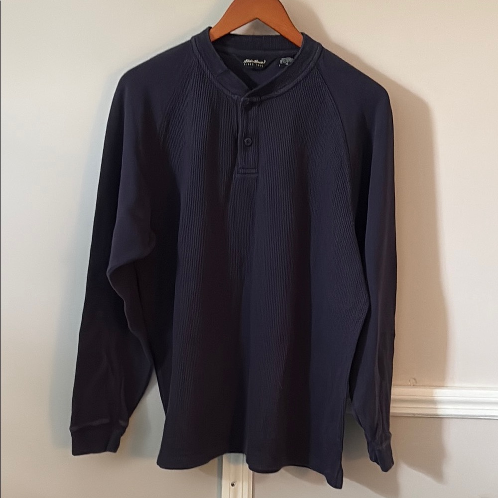 Eddie Bauer Blue Long Sleeve Sweater
